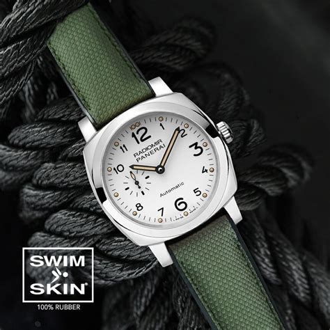 panerai military green strap|where to buy panerai straps.